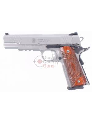 S&W 1911 .45 5" E-Series Stainless - Tactical Rail