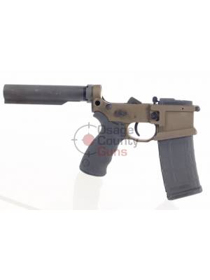Franklin Armory BFSIII Equipped AR15 Libertas Billet Lower (OD Green)