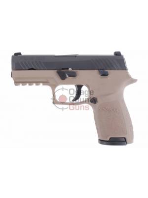 Sig Sauer P320 Compact 9mm Night Sights - FDE Two-Tone