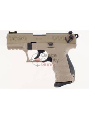 Walther P22Q Tactical FDE - 3.42" .22LR