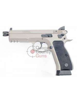 CZ SP-01 Tactical Urban Grey Suppressor-Ready - 5.2" 9mm