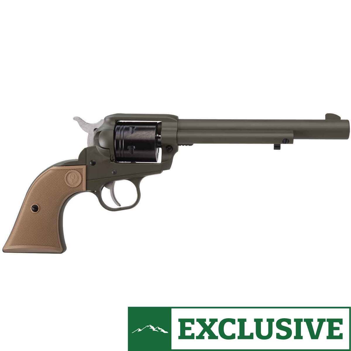 Buy Ruger Wrangler 22 Long Rifle 6.5in OD Green Cerakote Revolver – 6 ...