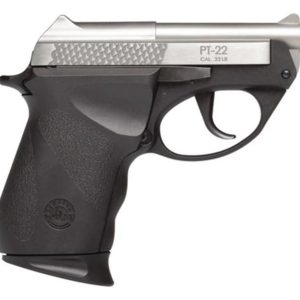 *D* Taurus PT22, Sub-Compact, 22 LR, 2.8" Barrel, Polymer Frame, Black/Stainless Finish, 8Rd, 1 Magazine Taurus