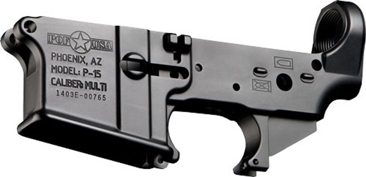POF Puritan P15 AR-15 Stripped Lower Receiver POF Puritan P15 AR-15 Stripped Lower Receiver