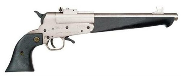 Comanche Super Comanche 410/45 LC 6" 1rd Rubber Grip Nickel Finish