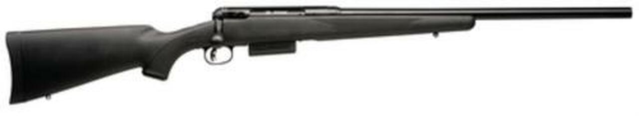 Savage Model 220 Slug Gun 20 Ga, 22" Blued Barrel, 3" Chamber, Synthetic Black Stock, Accutrigger, 2rd Det Box Mag