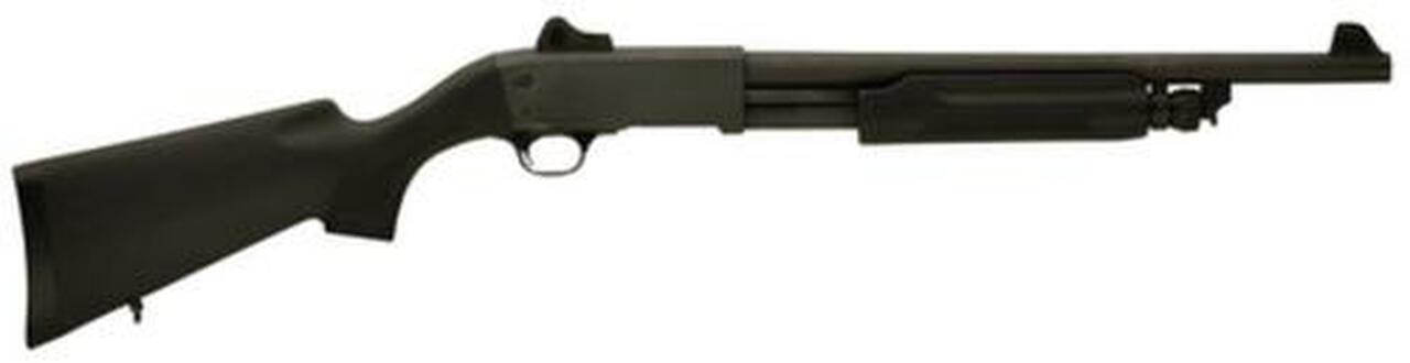 Stevens Model 350 Pump Security Shotgun, 12g, Ghost RIng Sights, 18.5"