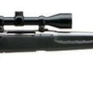 Savage Axis XP .25-06 Remington 22 Inch Stainless Steel Barrel High Luster Finish Black Synthetic Stock 4 Rounds Includes 3-9X40mm Riflescope Mounted