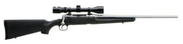 Savage Axis Xp .270 Winchester 22 Inch Stainless Steel Barrel High Luster Finish Black Synthetic Stock 4 Rounds Includes 3-9X40mm Riflescope Mounted