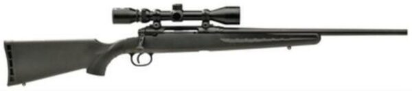 Savage Axis XP 7mm-08 Remington 22 Inch Barrel Matte Black Synthetic Stock 4 Rounds Includes 3-9X40mm Riflescope Mounted