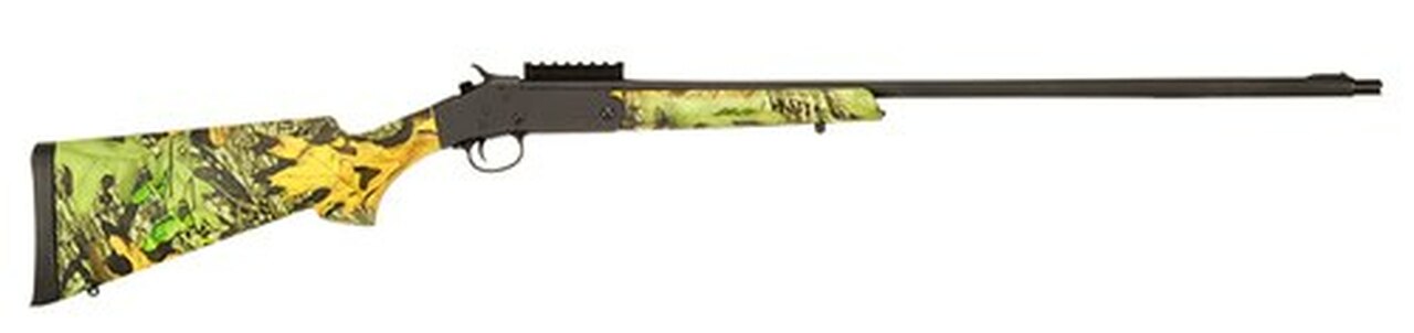 Stevens M301 Turkey Obsession, Single Shot, 20 Ga 3" Chamber, 26" Barrel, Black Color, Mossy Oak Breakup Polymer Stock, Right Hand, X-Full Choke, Bead Sight