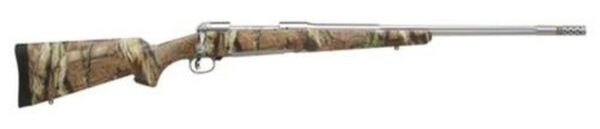 Savage Model 116 Weather Warrior Bear Hunter .375 Ruger 23" SS Barrel Satin Finish Adjustable Muzzle Brake Synthetic AccuStock Camo Finish 3rds