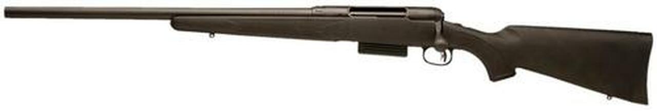 Savage 220 Slug Left Hand Bolt 20ga 22" 3" Black Synthetic Stock Blued