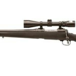 Savage Model 111 Trophy Hunter XP Package .270 Winchester 22" Blued Barrel Black Synthetic Stock 4rd Includes Nikon 3-9x40mm Riflescope Mounted Left Handed