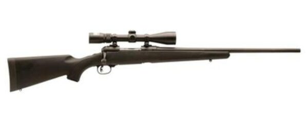Savage Youth Trophy Hunter XP Bolt 7mm-08 Rem 20" Nikon Scope Synthetic Stock Black