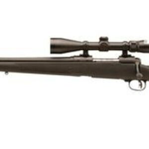 Savage Model 11 Trophy Hunter XP Youth Package .243 Win, 20" Barrel, Black Synth. Stock, Includes Nikon 3-9X40mm Scope, Mounted Left Handed