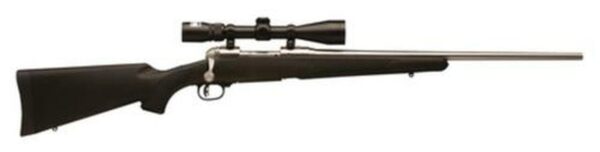 Savage Model 16 Trophy Hunter XP Package .300 Winchester Short Magnum 24" Stainless Steel Barrel Black Synthetic Stock 2rd Includes Nikon 3-9x40mm Riflescope Mounted