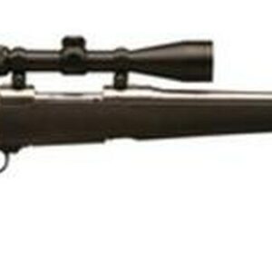 Savage Model 116 Trophy Hunter XP Package 7mm Rem Mag 24" Stainless Steel Barrel Black Synthetic Stock 3rd Includes Nikon 3-9x40mm Riflescope Mounted