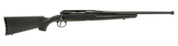 Savage Arms Axis SR .308 Win, 20" Threaded Barrel, 5/8-24 TPI, Blued, Box Mag, Black Stock, 4rd