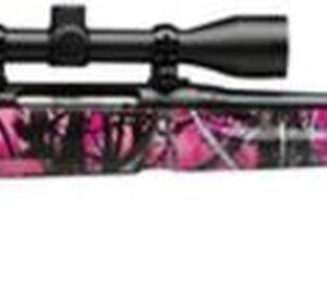 Savage Arms Axis XP Youth Package .223 Remington 20" Barrel Matte Black Synthetic Stock Muddy Girl Camouflage Finish 4rds Includes 3-9x40mm Riflescope Mounted