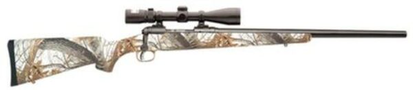 Savage Arms Model 11 Trophy Hunter XP Package .223 Remi 22" Barrel Synthetic Stock Full Snow Camo 4rd, Nikon 3-9x40mm Riflescope Mounted