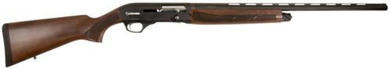 Stevens S1200 12 ga 28" 3" Walnut Stock Black Rcvr