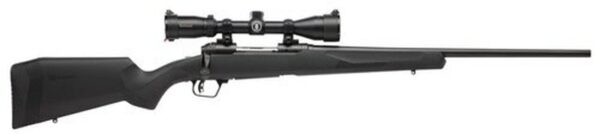 Savage 10/110 Engage Hunter XP 243 Winchester, With 3X9X40 Scope, 22" Barrel,, , Synthetic, Black, 4 rd