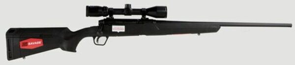 Savage Axis II XP 243 Winchester, With 3X9X40 Scope, 22" Barrel,, , Synthetic, Black, 4 rd