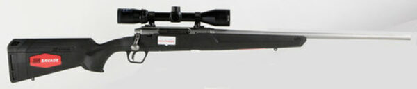 Savage Axis II XP 223 Remington/5.56 NATO, With 3X9X40 Scope, 22" Barrel, Stainless Steel,, , Synthetic, Black, 4 rd