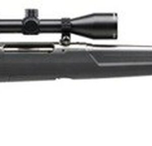 Savage Axis II XP Package 308 Win, 3X9X40 Scope, 22" Barrel, Stainless Steel, 4rd