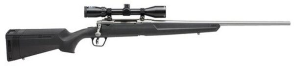 Savage Axis II XP Package 308 Win, 3X9X40 Scope, 22" Barrel, Stainless Steel, 4rd