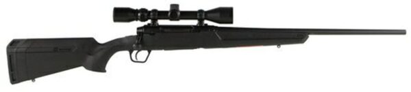 Savage Axis XP 25-06 Remington, With 3X9X40 Scope, 22" Barrel,, , Synthetic, Black, 4 rd