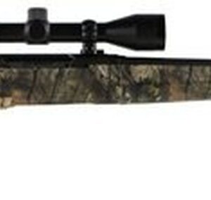 Savage Axis XP Camo, 308 Winchester, 22" Barrel, Black Color, Mossy Oak Break-Up Country Polymer Stock, Weaver 3-9x40 Scope, 4Rd, Detachable Box Magazine