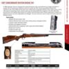 Savage 10/110 125th Ann 300 Savage, 22" Barrel, American Black Walnut Stock, Black Satin, 4rd