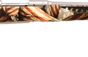 Savage 10/110 Storm .270 Win, 22" Barrel, Accufit American Flag Stock. Stainless Steel, 4rd