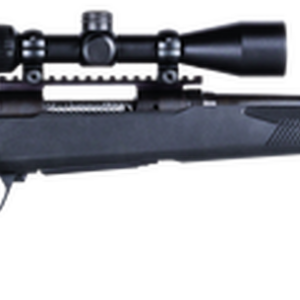 Savage 110 Apex Hunter XP, 350 Legend, 18" Barrel, Black Color, Polymer Stock, 4Rd, Vortex Crossfire II 3-9x40,