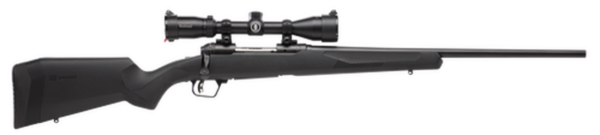 Savage 110 Engage Hunter XP, 350 Legend, 18" Barrel, Black Color, Polymer Stock, 4Rd, Bushnell Engage 3-9x40 Scope,