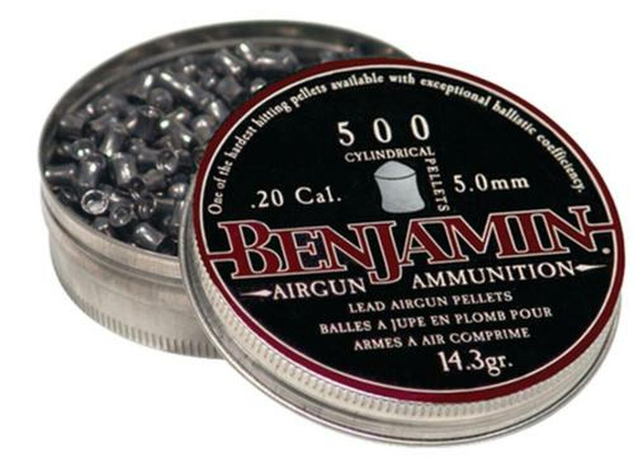 Benjamin 20 Cal. 14.3 Grain Cylindrical Pellets, 0 Pack