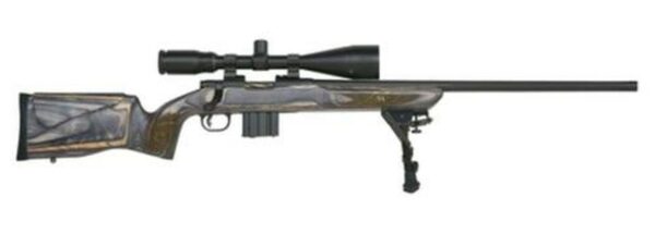 Mossberg MVP Varmint Bolt Action Rifle 5.56/223 24" Medium Bull Fluted Threaded Barrel, New Bench Rest Style Laminate Stock 4-16x50mm Riflescope/Rings 5rd Mag