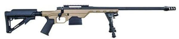 Mossberg MVP LC 6.5 Creedmoor 22" Fluted Barrel, Break Magpul Stock Tan Chassi 10rd Mag