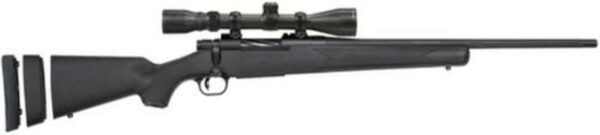 Mossberg Patriot Super Bantam .243 Winchester 20" Fluted Barrel Matte Blue Finish Adjustable LOP Black Synthetic Stock 5rd With 3-9x40mm Riflescope