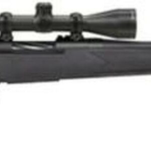 Mossberg Patriot Super Bantam 7mm-08 Remington 20" Fluted Barrel Matte Blue Finish Adjustable LOP Black Synthetic Stock 5rd With 3-9x40mm Riflescope
