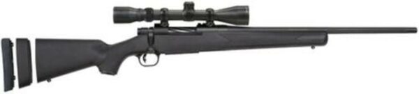 Mossberg Patriot Super Bantam 7mm-08 Remington 20" Fluted Barrel Matte Blue Finish Adjustable LOP Black Synthetic Stock 5rd With 3-9x40mm Riflescope