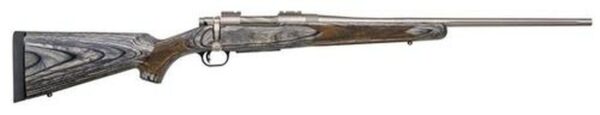 Mossberg Patriot Bolt 308 Win/7.62 NATO 22" Barrel, Laminate Gray Stock Silver, 5rd