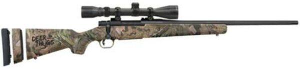 Mossberg Patriot Deer Thugs, Bolt Action, .243 Win, 20" Fluted, Mossy Oak Break Up,, 3-9x40 Scope