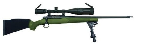 Mossberg Patriot Night Train Rifle OD Green / Matte Blued .308 Win, 22", 5rd