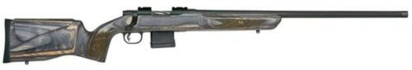 Mossberg MVP Varmint Bolt 204 Ruger 24" Barrel, Laminate Benchrest Gray Stock, Blued, 10rd