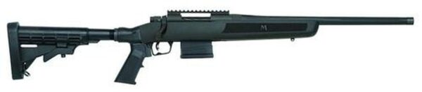 Mossberg MVP Flex Bolt 308 Win/7.62mm 18.5" Barrel, 6-Position Black, 10rd