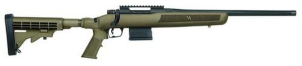 015813279789__79882.1575697308 Mossberg MVP Flex Bolt 308 Win/7.62mm 18.5" Barrel, 6-Position Tan, 10rd