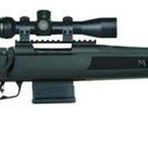 Mossberg MVP Flex Bolt 308 Win/7.62mm 18.5" Barrel, 6-Position Black Stock Blued, 10rd